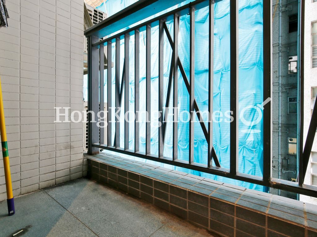 Second Balcony off Living and Dining Rm — The Met. Sublime, Sai Ying Pun