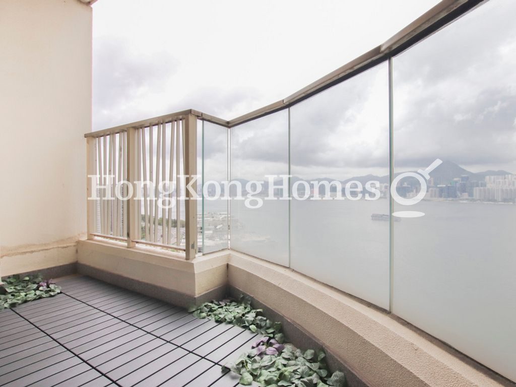 Balcony off Living and Dining Room — Grand Promenade - Tower 02, Quarry Bay
