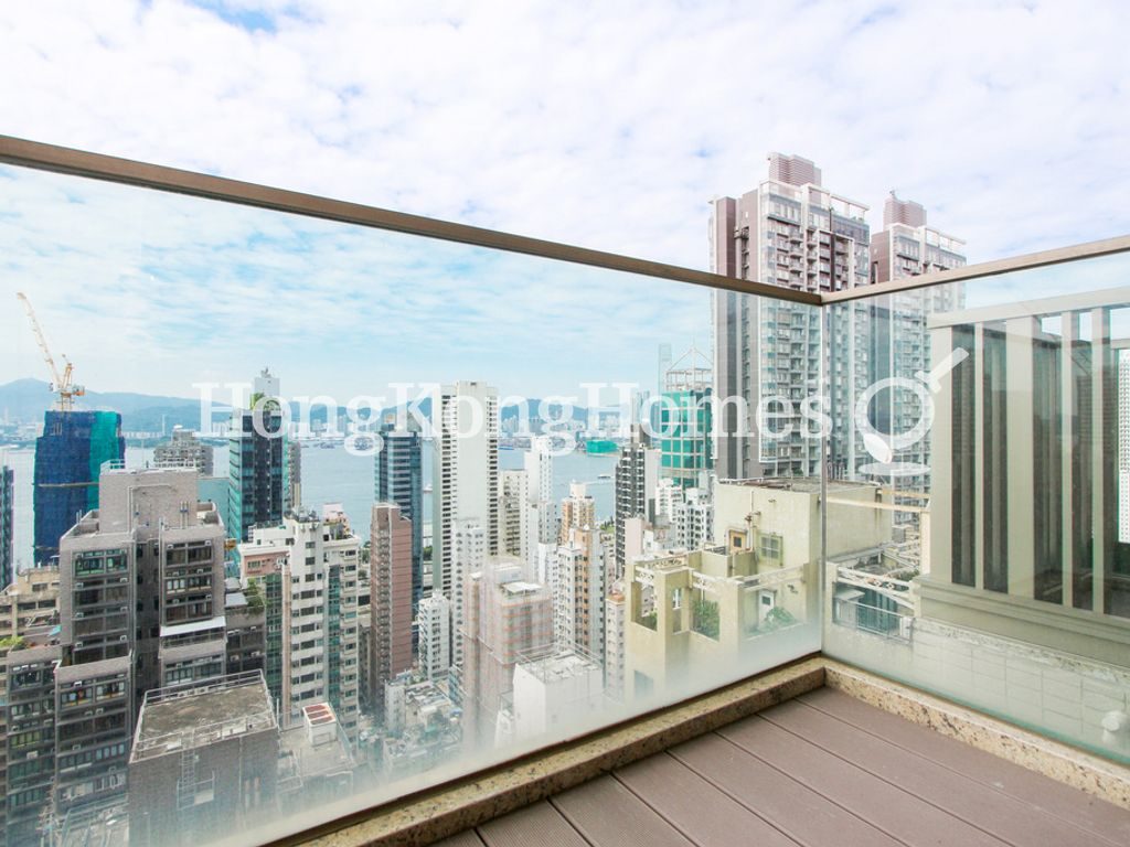Balcony off Living and Dining Room — The Nova, Sai Ying Pun