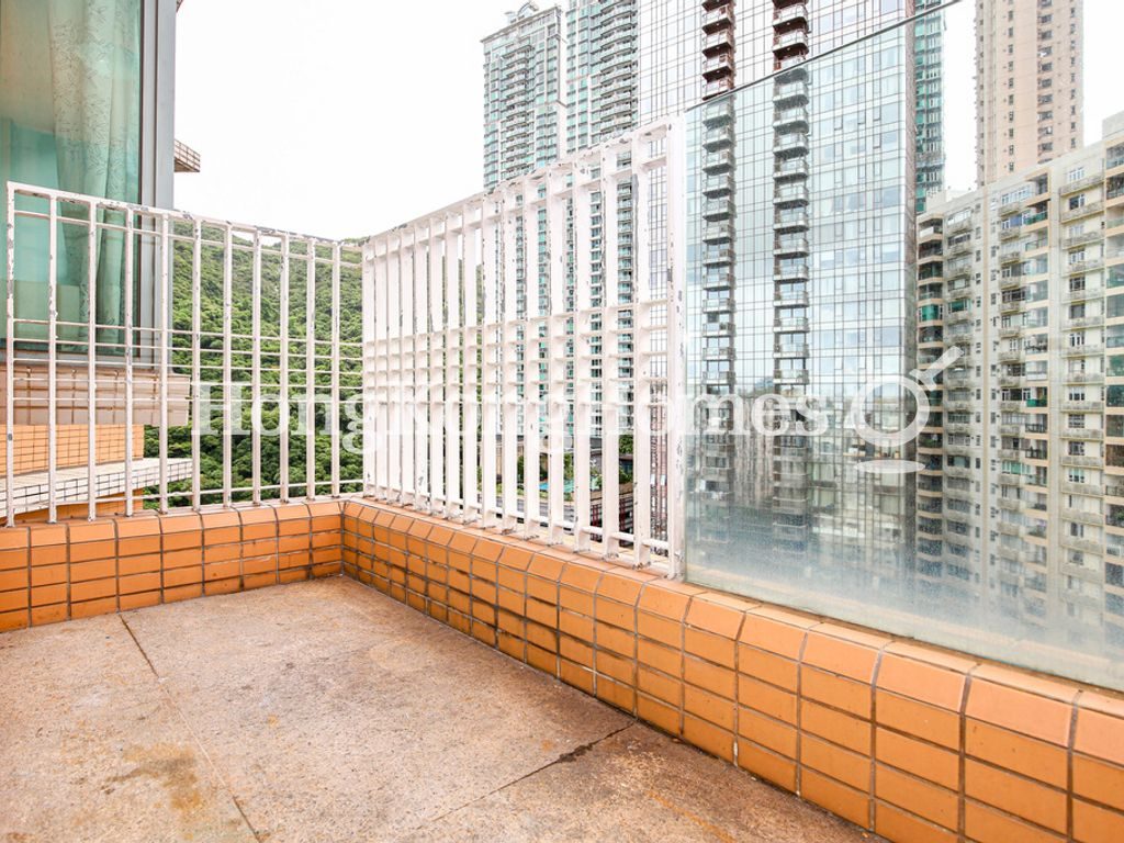Balcony off Living and Dining Room — Jardine Summit, Tai Hang