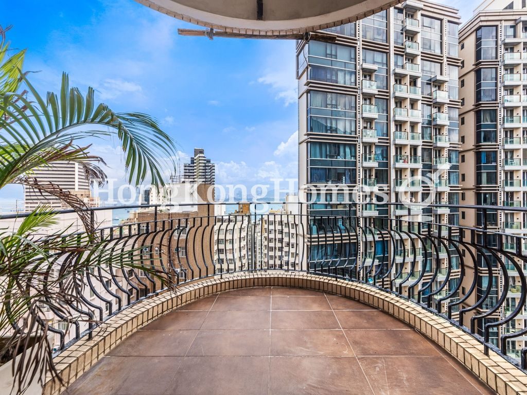 Balcony off Living and Dining Room — Kingsfield Tower - Block B, Mid-levels West