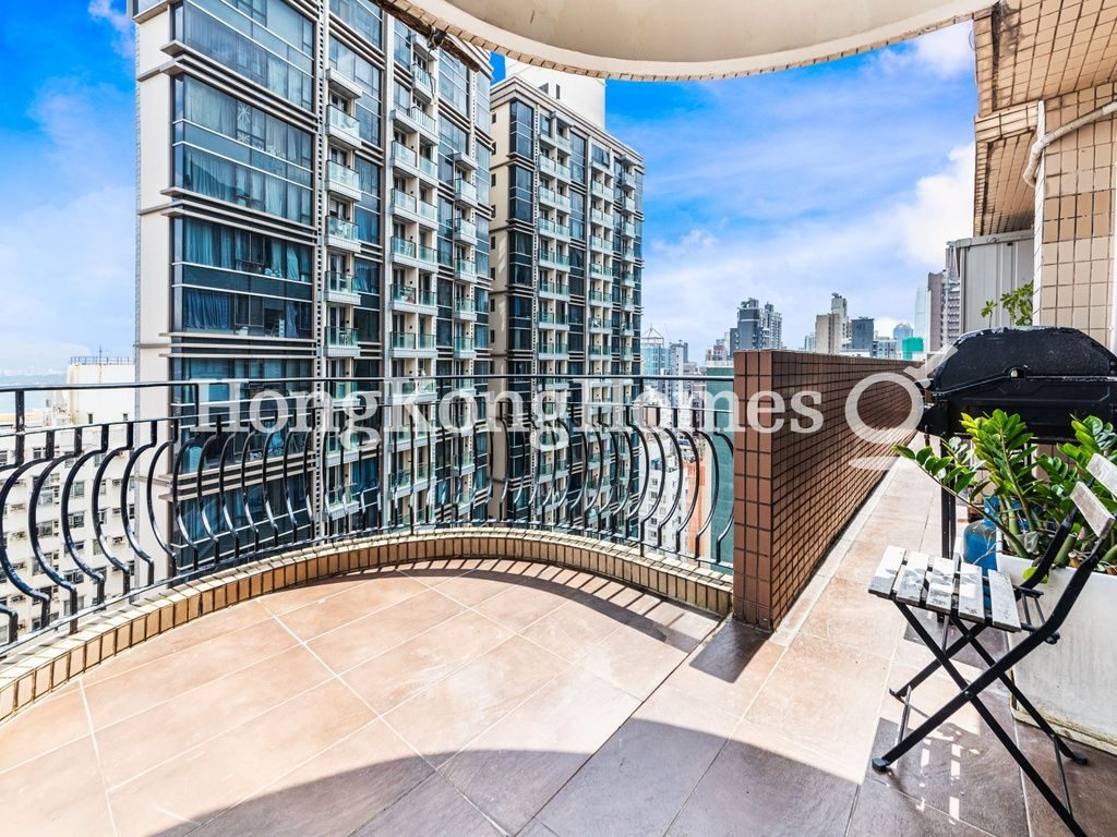 Balcony off Living and Dining Room — Kingsfield Tower - Block B, Mid-levels West