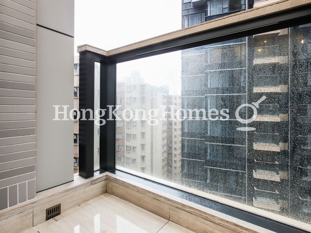 Balcony off Living and Dining Room — Fleur Pavilia, North Point