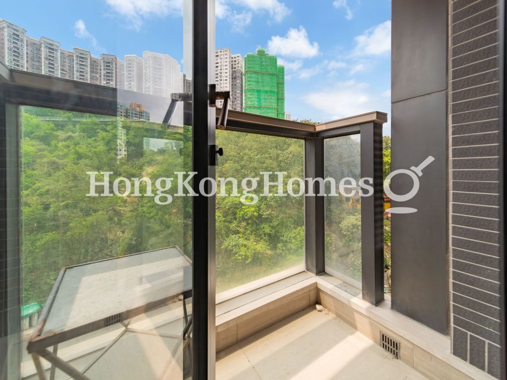 Balcony off Living and Dining Room — Fleur Pavilia, North Point