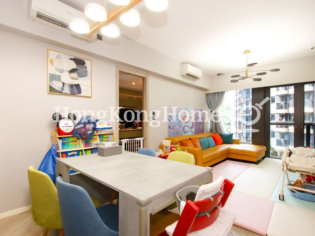 Living and Dining Room — Fleur Pavilia - Tower 03, North Point