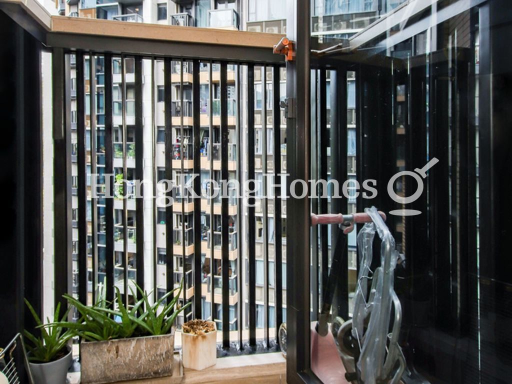 Balcony off Kitchen — Fleur Pavilia - Tower 03, North Point