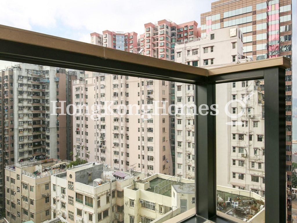 Balcony off Living and Dining Room — Fleur Pavilia, North Point