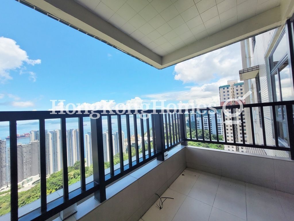 Balcony off Living and Dining Room — Pokfulam Gardens - Block 06, Pokfulam