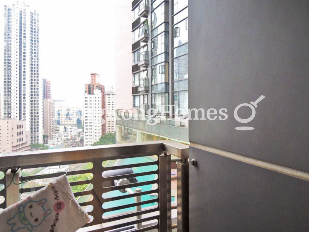 Balcony off Kitchen — Serenade - Tower 2, Tai Hang