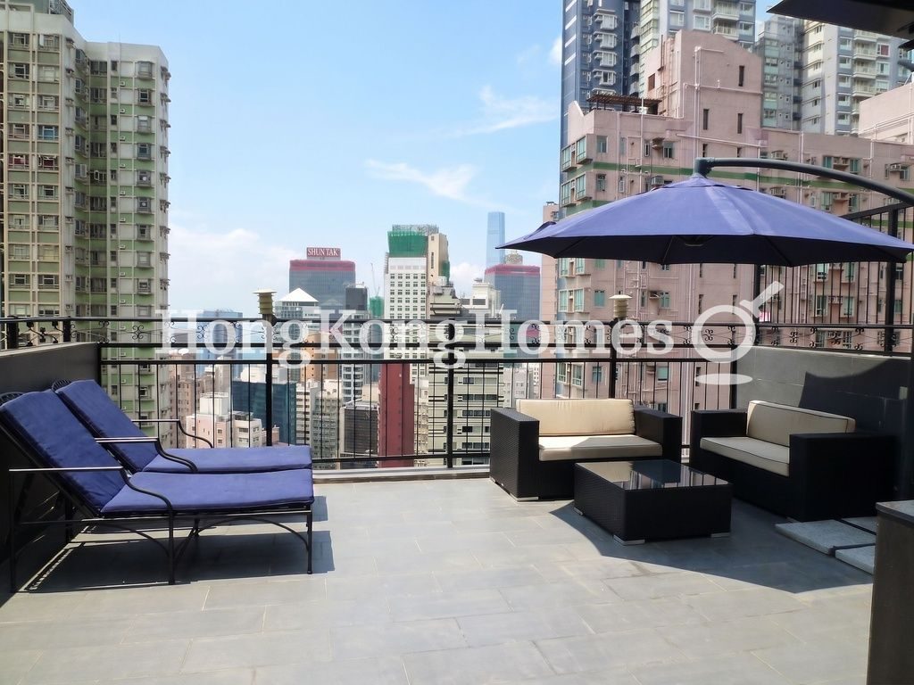Private Roof Terrace — Tai Shing Building, Mid-levels West