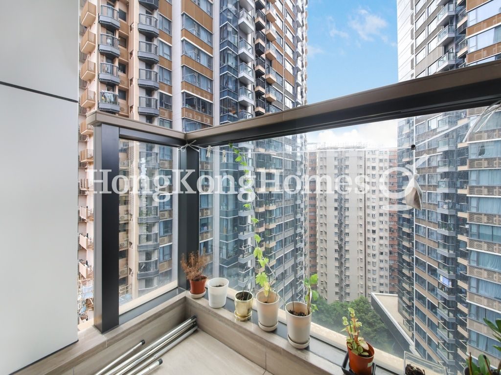 Balcony off Living and Dining Room — Fleur Pavilia, North Point