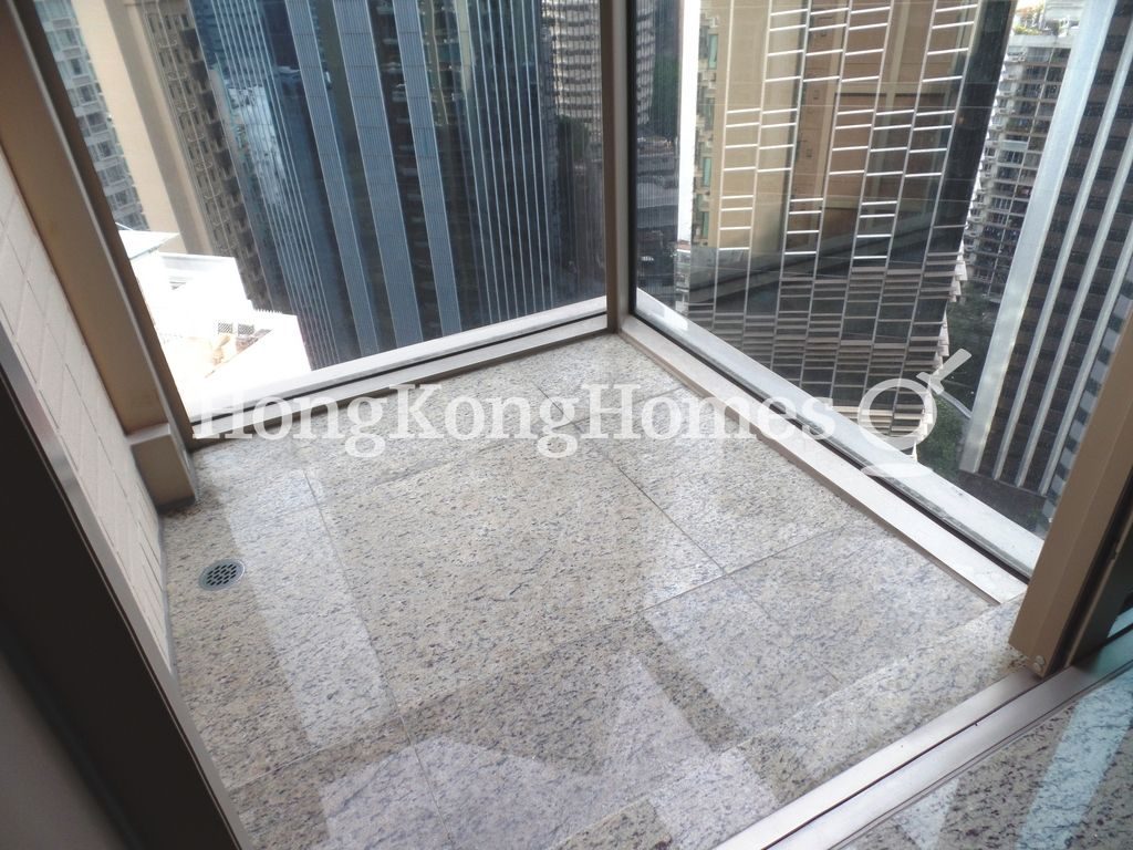 Balcony off Living and Dining Room — The Avenue - Phase 1 - Tower 5, Wan Chai