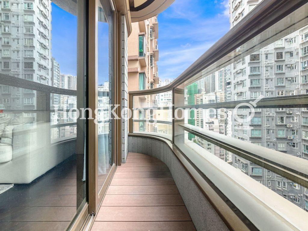 Balcony off Living and Dining Room — Castle One, Mid-levels West