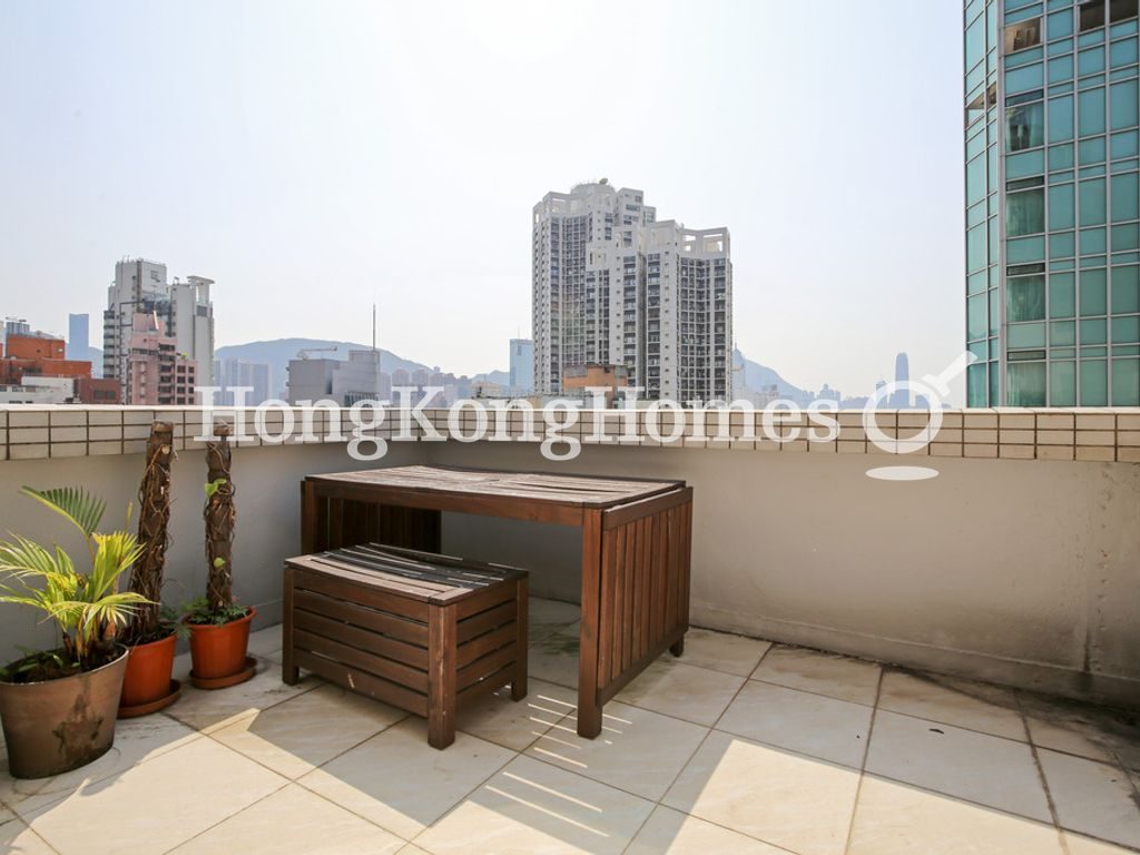 Balcony off Master Bedroom — Dragon View Garden, North Point