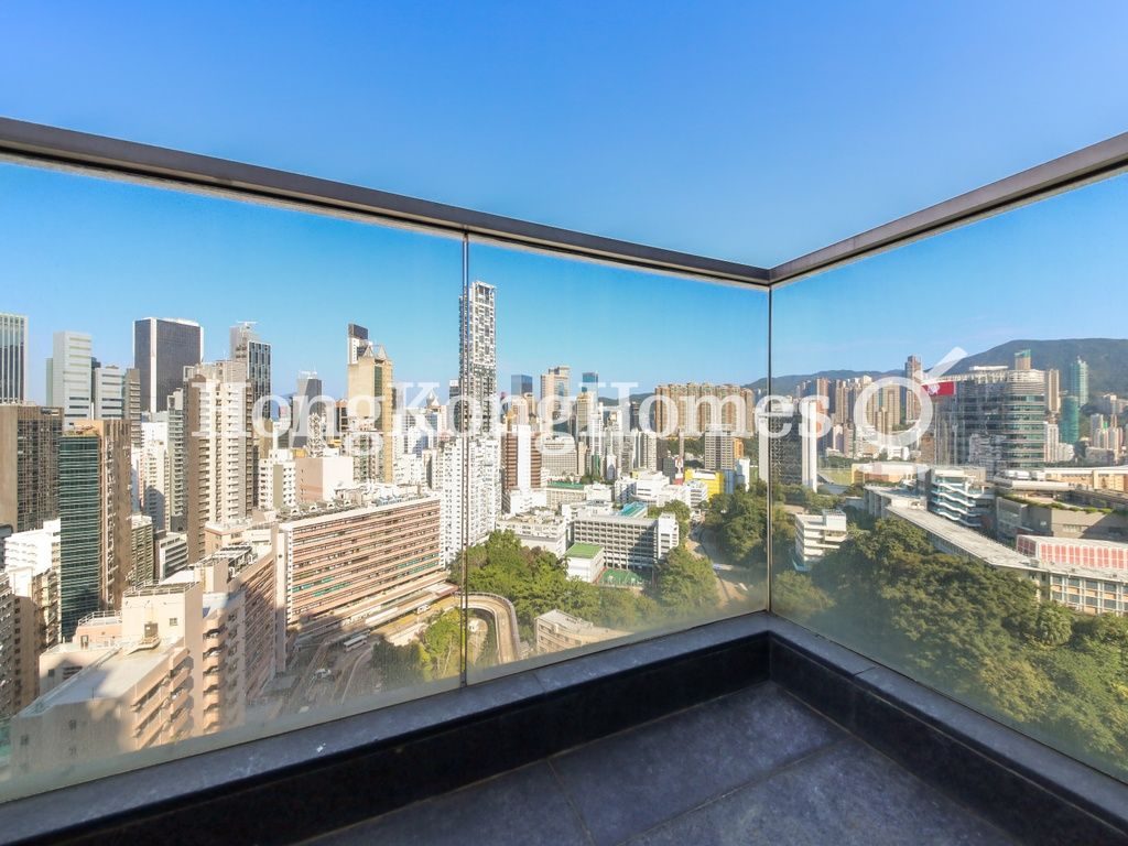 Balcony off Living and Dining Room — One Wanchai, Wan Chai