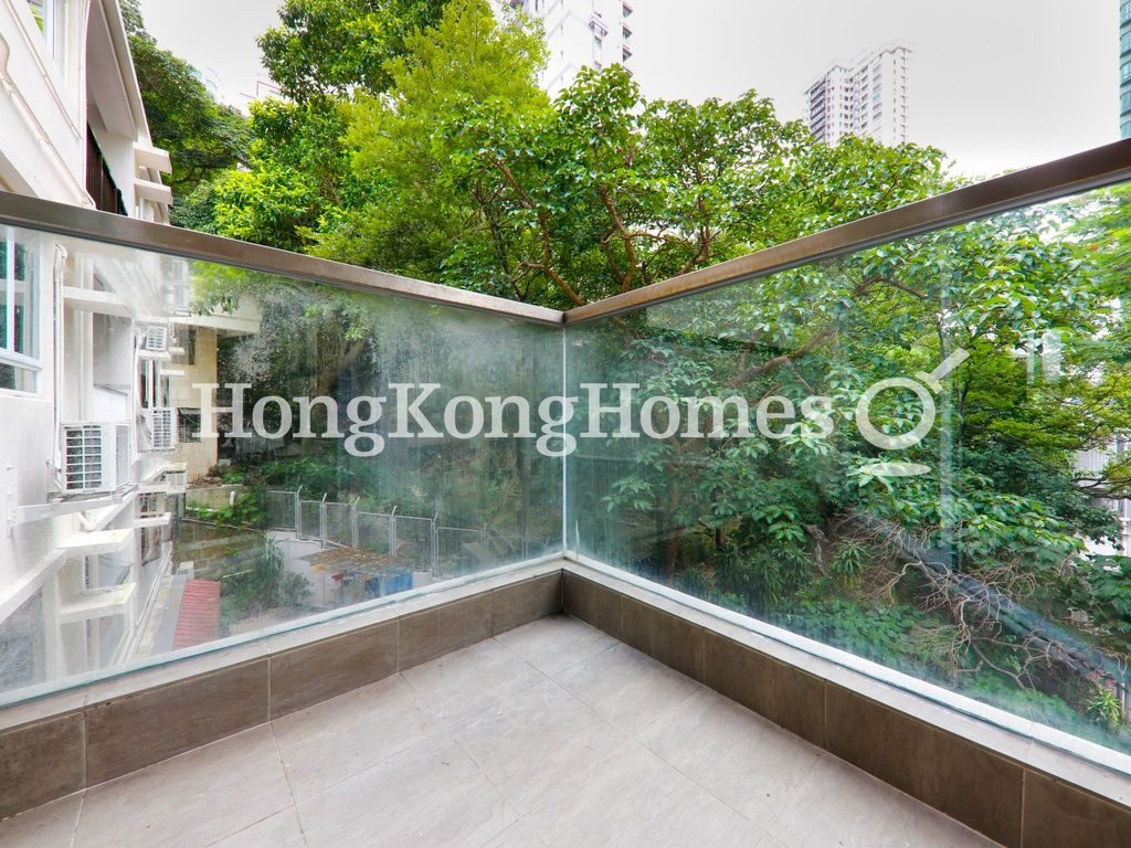 Balcony off Living and Dining Room — Yik Kwan Villa, Tai Hang