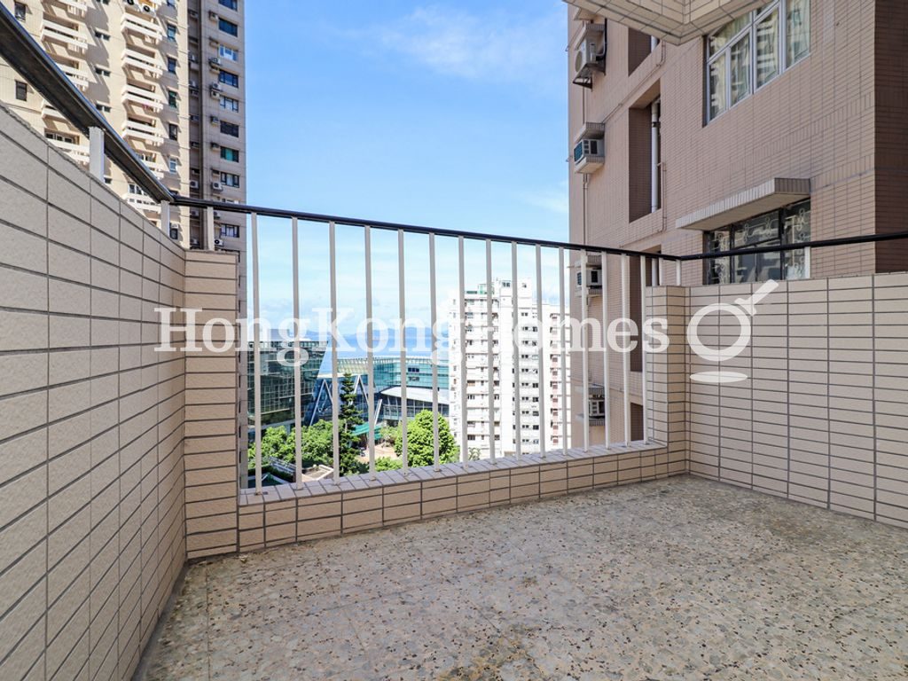 Balcony off Living and Dining Room — Baguio Villa - Block 40, Pokfulam