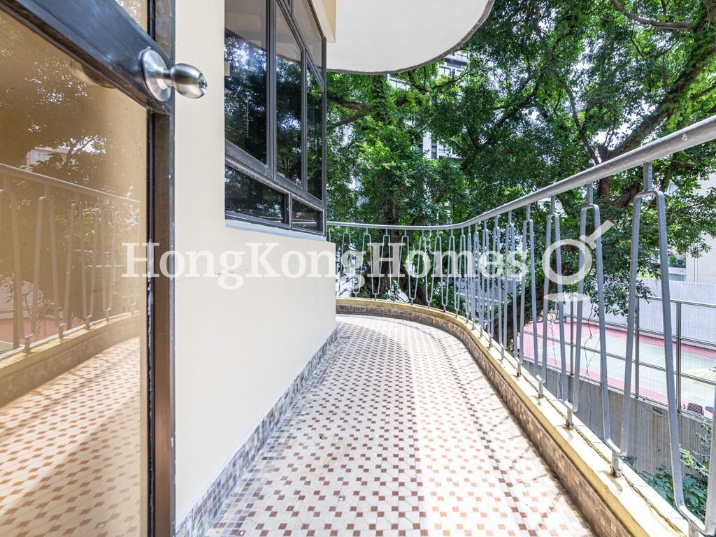 Balcony off Living and Dining Room — Pak Fai Mansion, Mid-levels Central