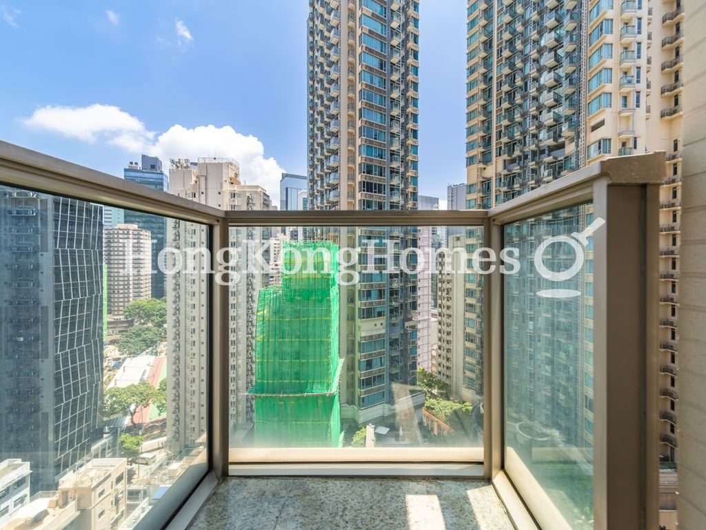 Balcony off Living and Dining Room — The Avenue - Phase 2 - Tower 2, Wan Chai