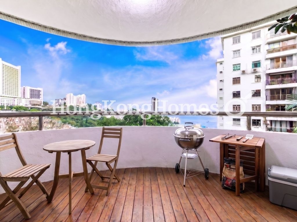 Balcony off Living and Dining Room — Greenery Garden - Block B, Pokfulam