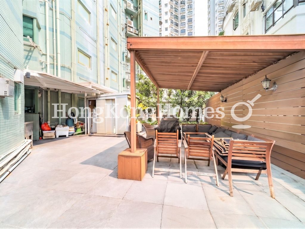 Private Terrace off Kitchen — Y.I., Tai Hang