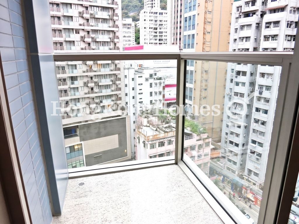 Balcony off Living and Dining Room — The Avenue - Phase 1 - Tower 5, Wan Chai