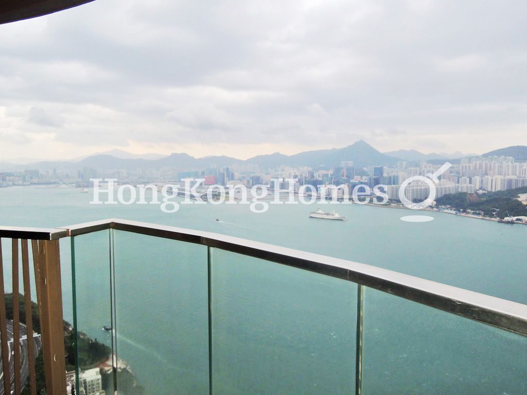 Balcony off Living and Dining Room — Grand Promenade - Tower 02, Quarry Bay