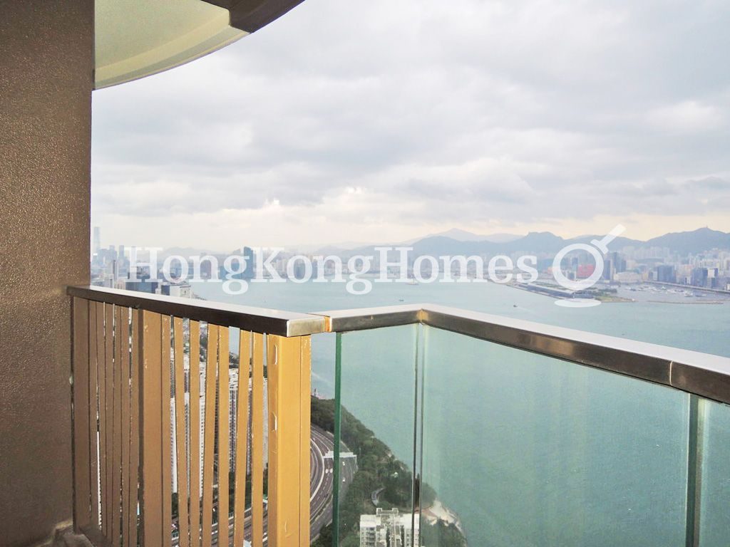 Balcony off Living and Dining Room — Grand Promenade - Tower 02, Quarry Bay