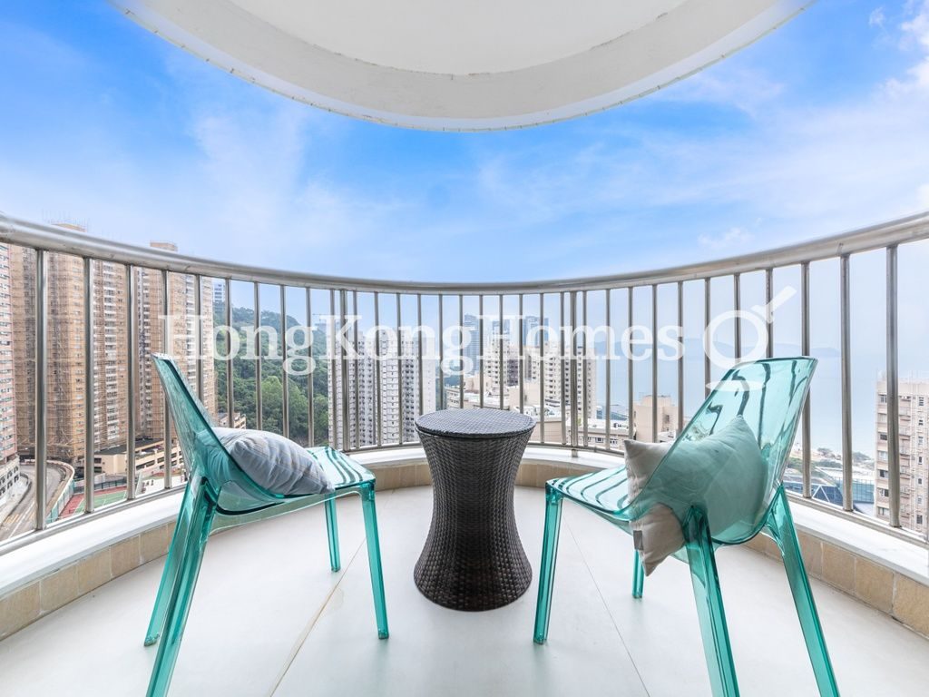 Balcony off Living and Dining Room — Baguio Villa - Block 19, Pokfulam