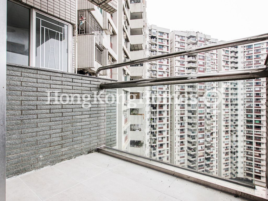 Balcony off Living and Dining Room — Braemar Hill Mansion - Block 15, North Point Hill