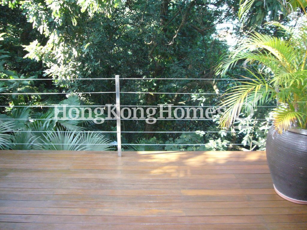 Terrace off Master Bedroom — Ruby Chalet, Sai Kung