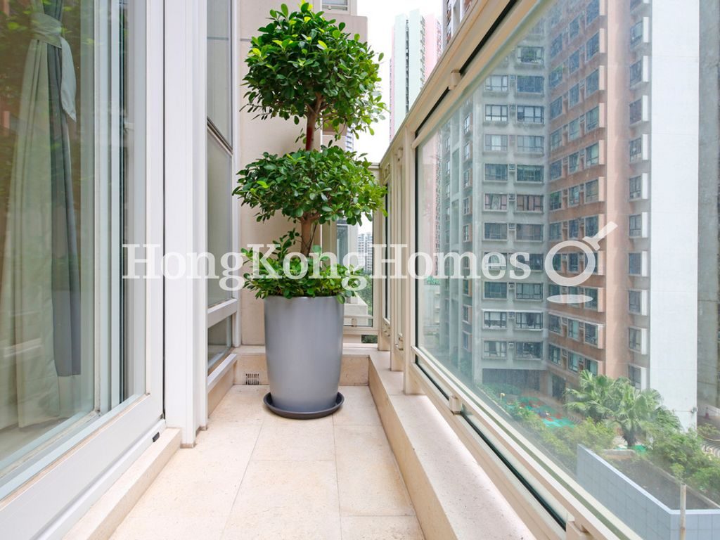 Balcony off Living and Dining Room — The Morgan, Mid-levels West