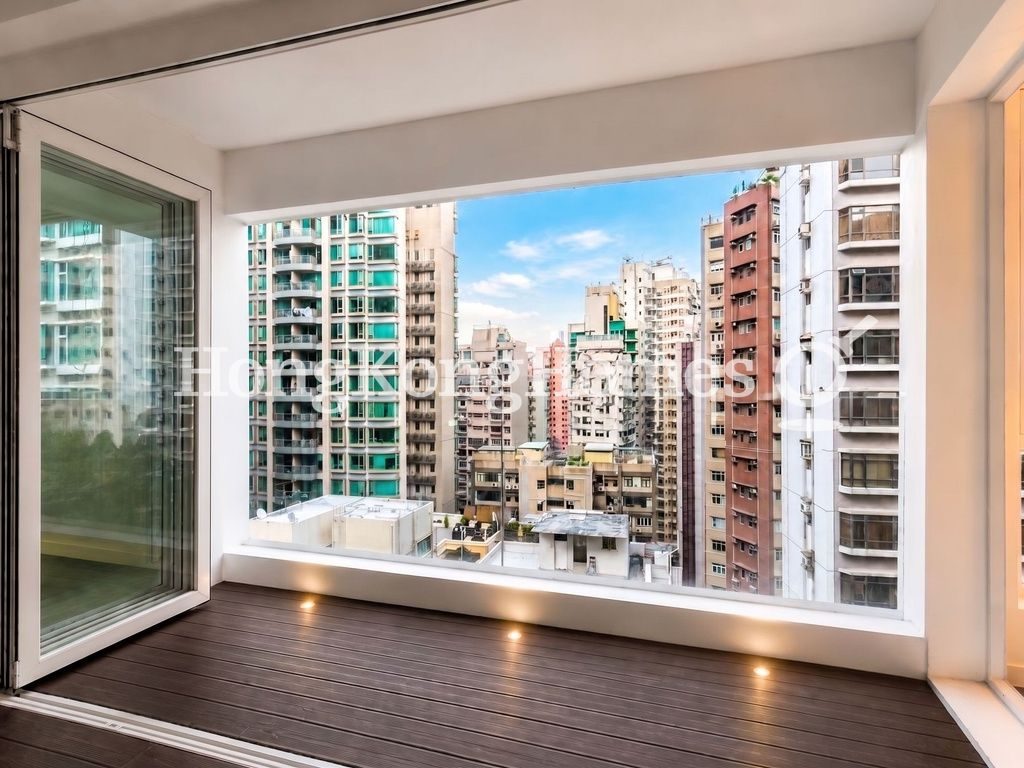 Balcony off Living and Dining Room — Botanic Terrace, Mid-levels West