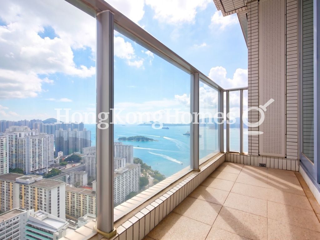 Balcony off Living and Dining Room — Residence Bel-air - Phase 04, Peak Tower 09, Pokfulam