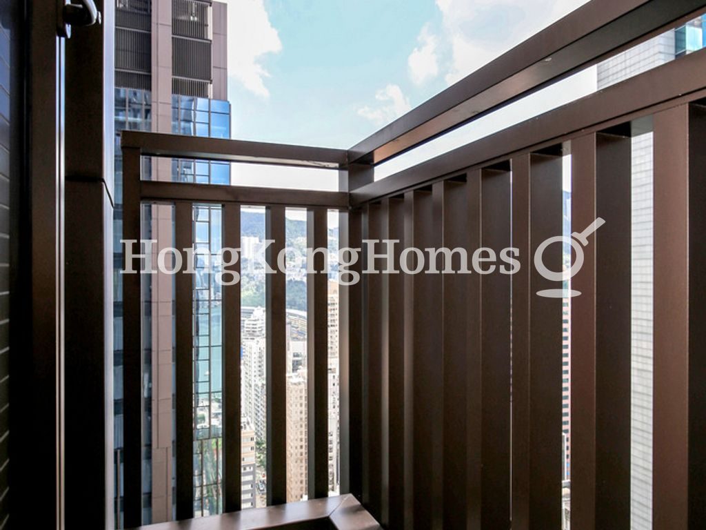 Second Balcony off Living and Dining Rm — The Gloucester, Wan Chai