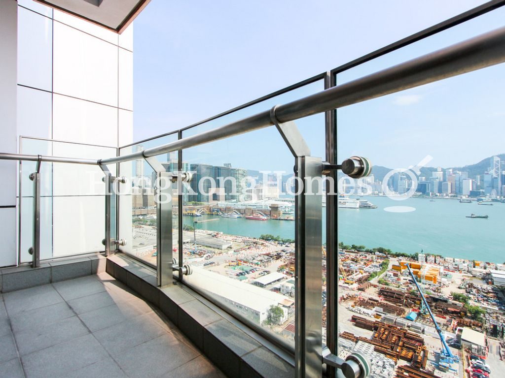 Balcony off Living and Dining Room — The Harbourside - Tower 1, Tsim Sha Tsui