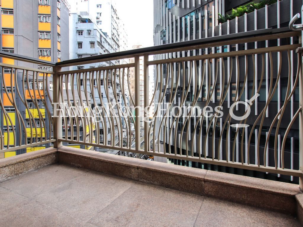 Balcony off Living and Dining Room — The Morrison, Wan Chai