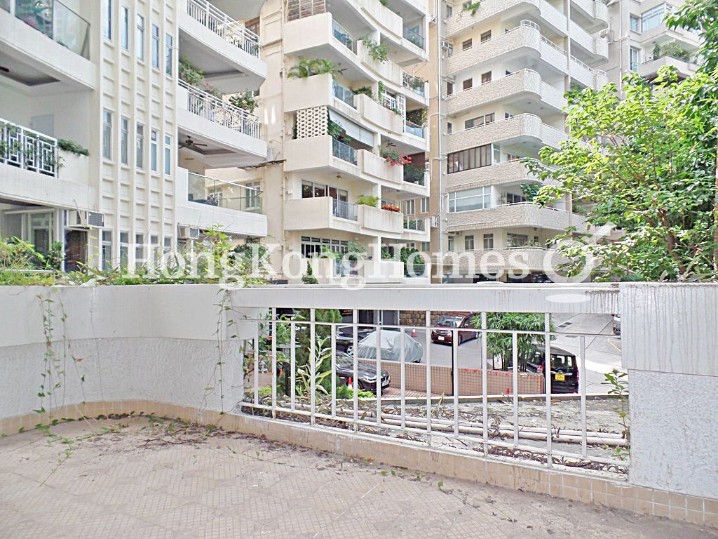 Balcony off Living and Dining Room — Grosvenor House, Mid-levels Central