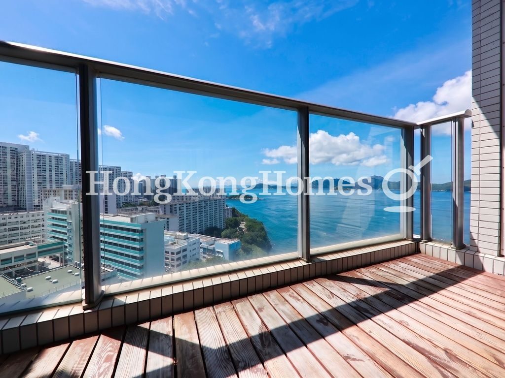 Balcony off Living and Dining Room — Residence Bel-air - Phase 04, Peak Tower 08, Pokfulam