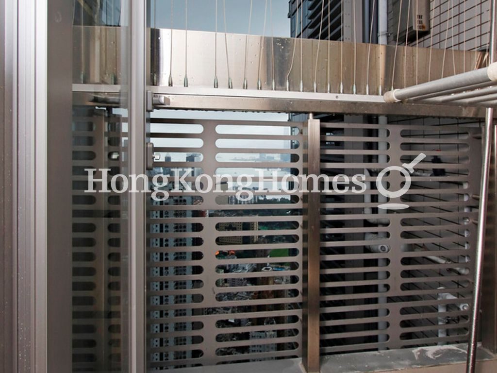 Balcony off the Kitchen — Serenade - Tower 2, Tai Hang
