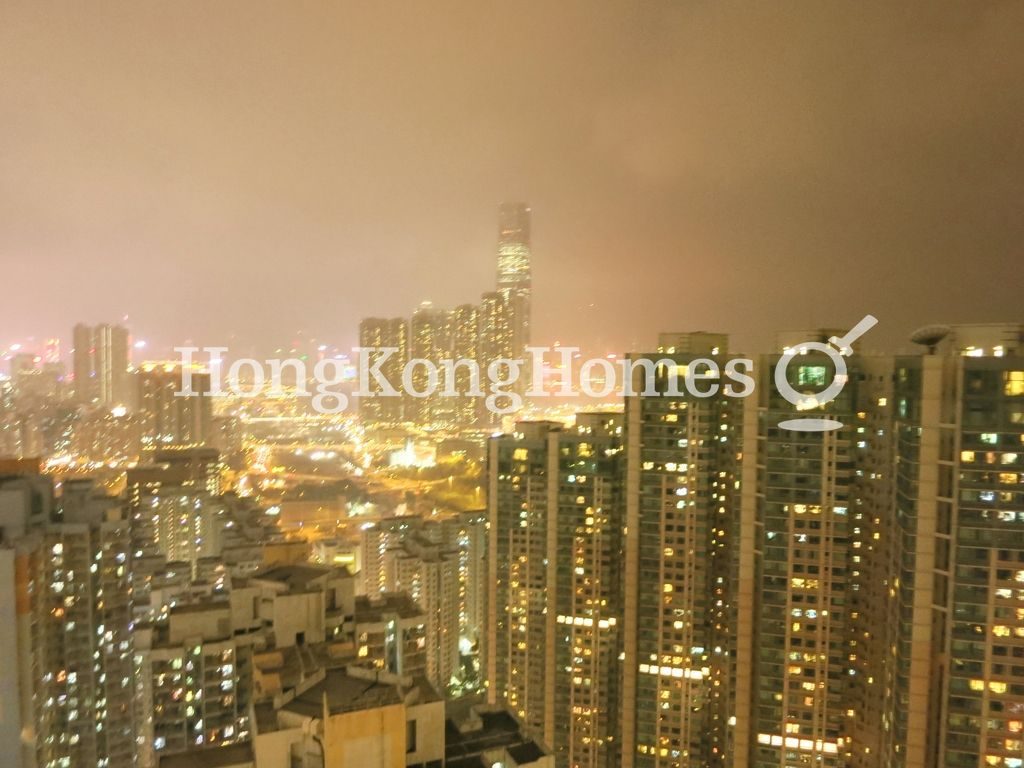 View from Master Bedroom Balcony — The Hermitage - Tower 6, Tai Kok Tsui