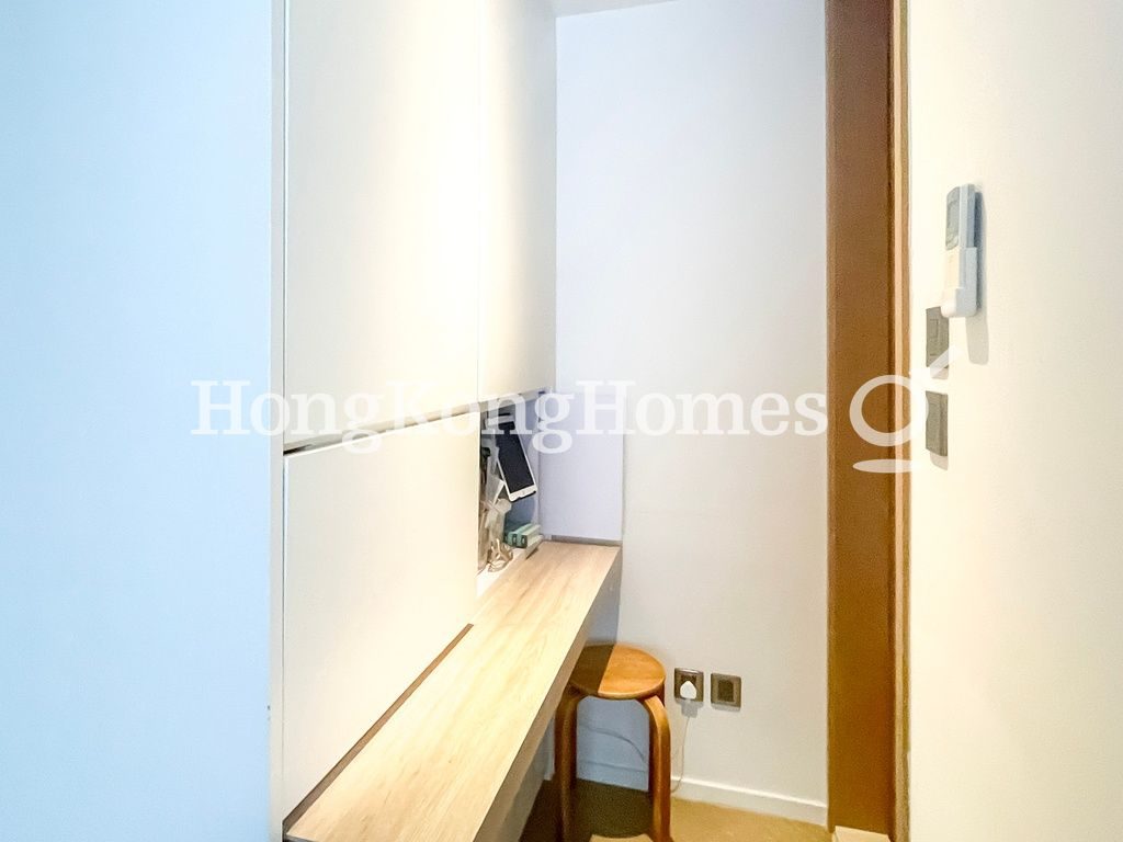 Built-in desk in Master Bedroom — The Pavilia Hill, North Point