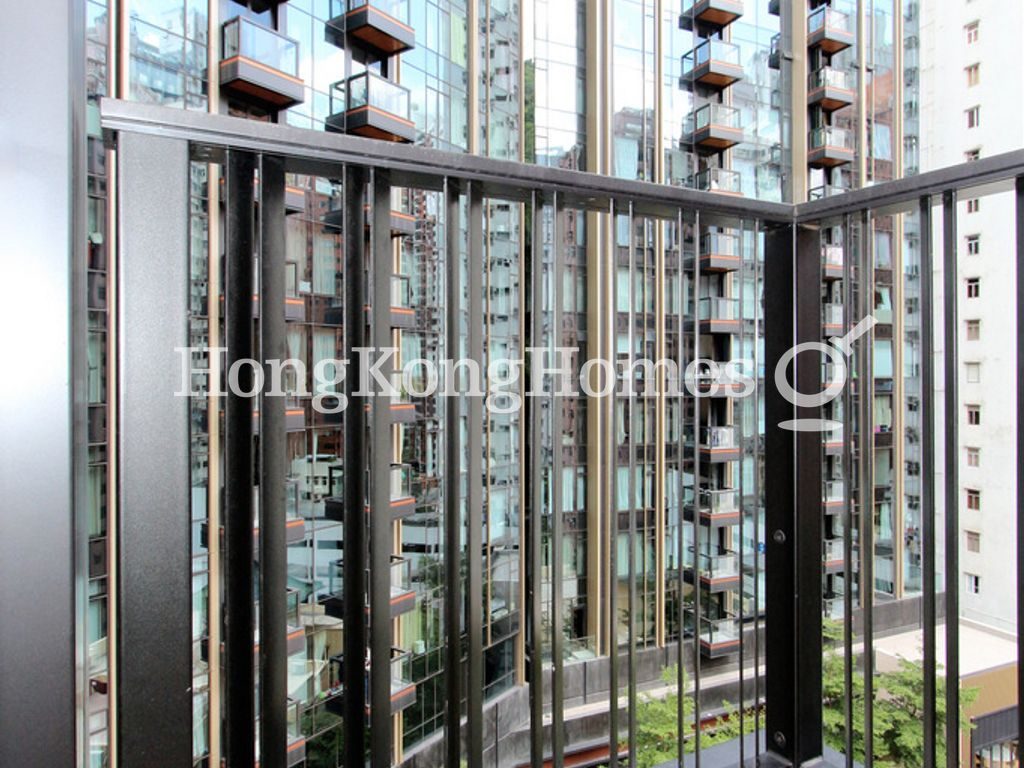 Balcony off Kitchen — The Pavilia Hill, North Point