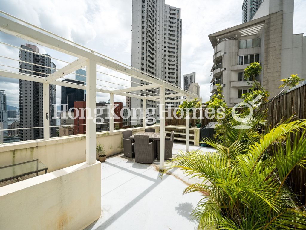Private Roof Terrace — Morning Light Apartments, Mid-levels Central