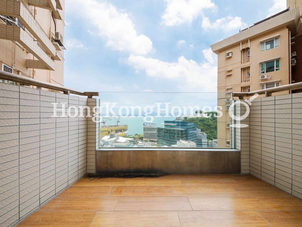 Balcony off Living and Dining Room — Baguio Villa - Block 38, Pokfulam