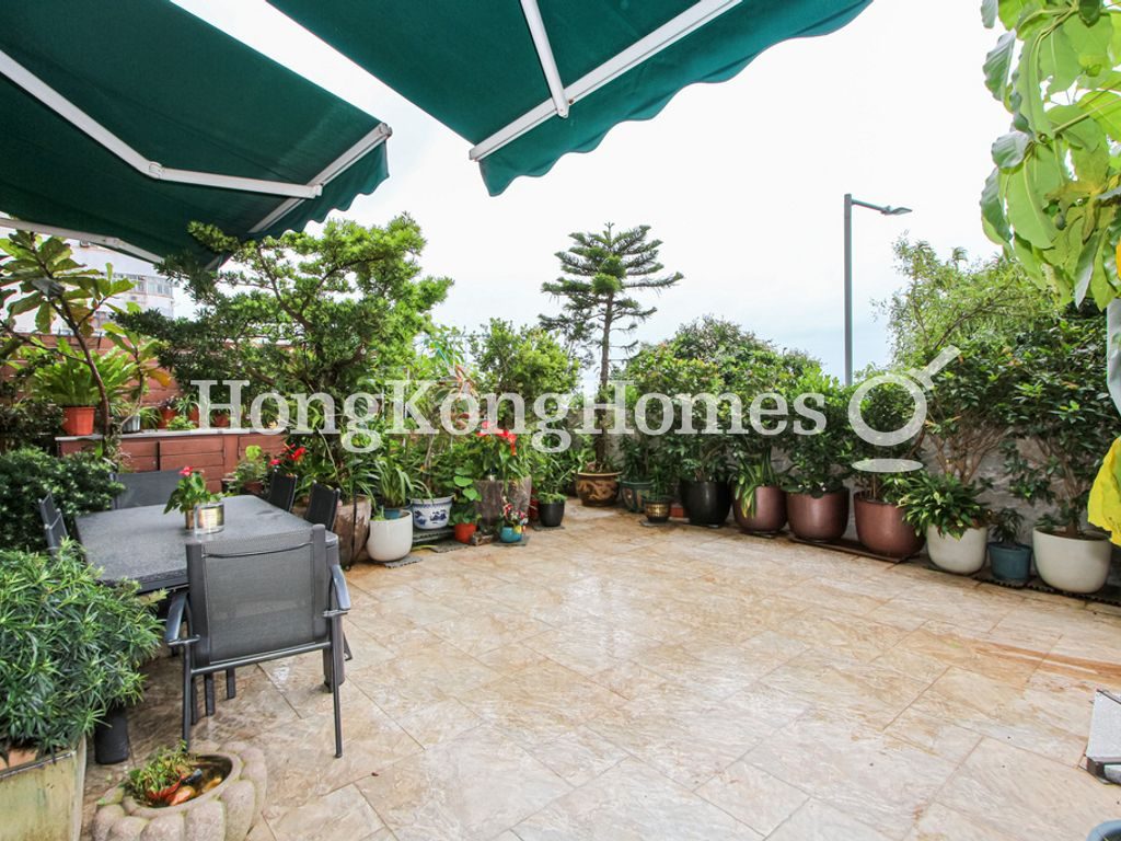 Private Terrace off Living & Dining Room — New Fortune House, Western / Kennedy Town