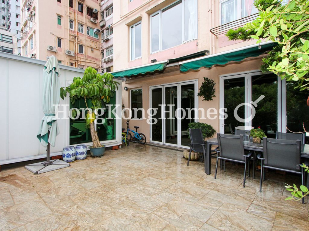 Private Terrace off Living & Dining Room — New Fortune House, Western / Kennedy Town