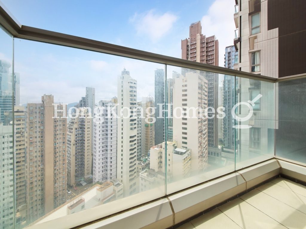 Balcony off Living and Dining Room — The Summa - Tower 1, Mid-levels West