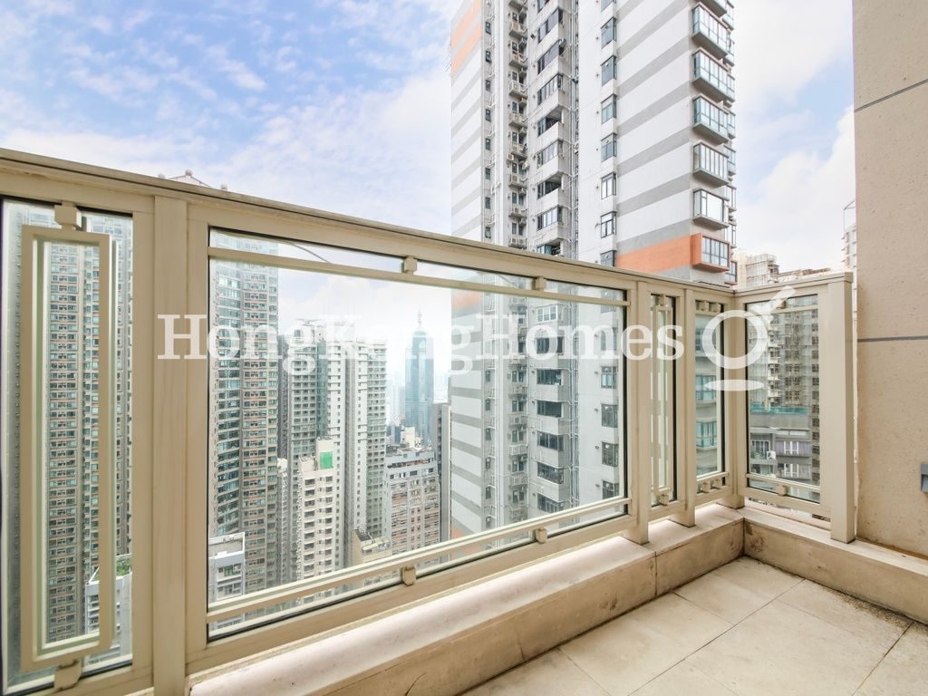 Balcony off Living and Dining Room — The Morgan, Mid-levels West