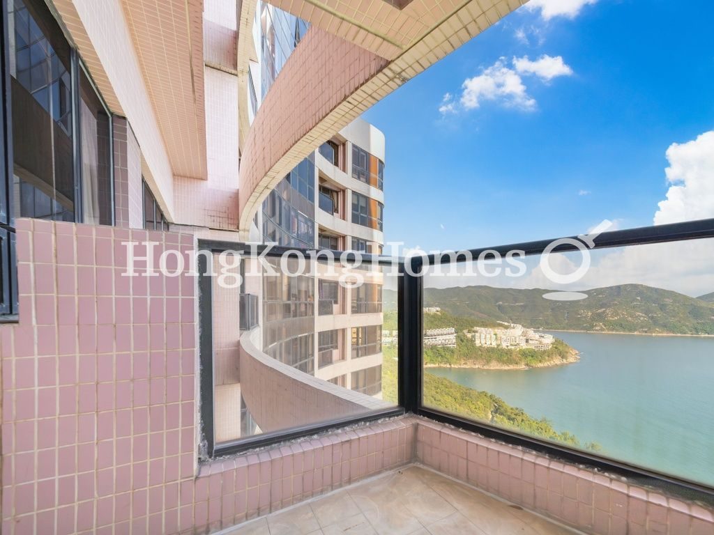 Balcony off Living and Dining Room — Pacific View - Block 04, Tai Tam